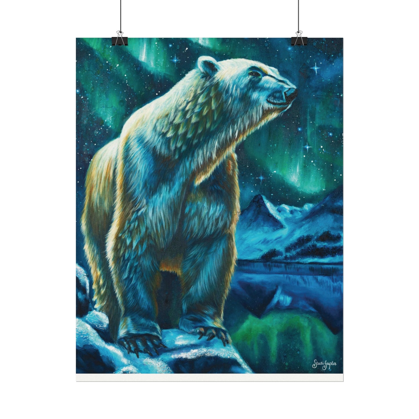 Textured Watercolor Matte Posters