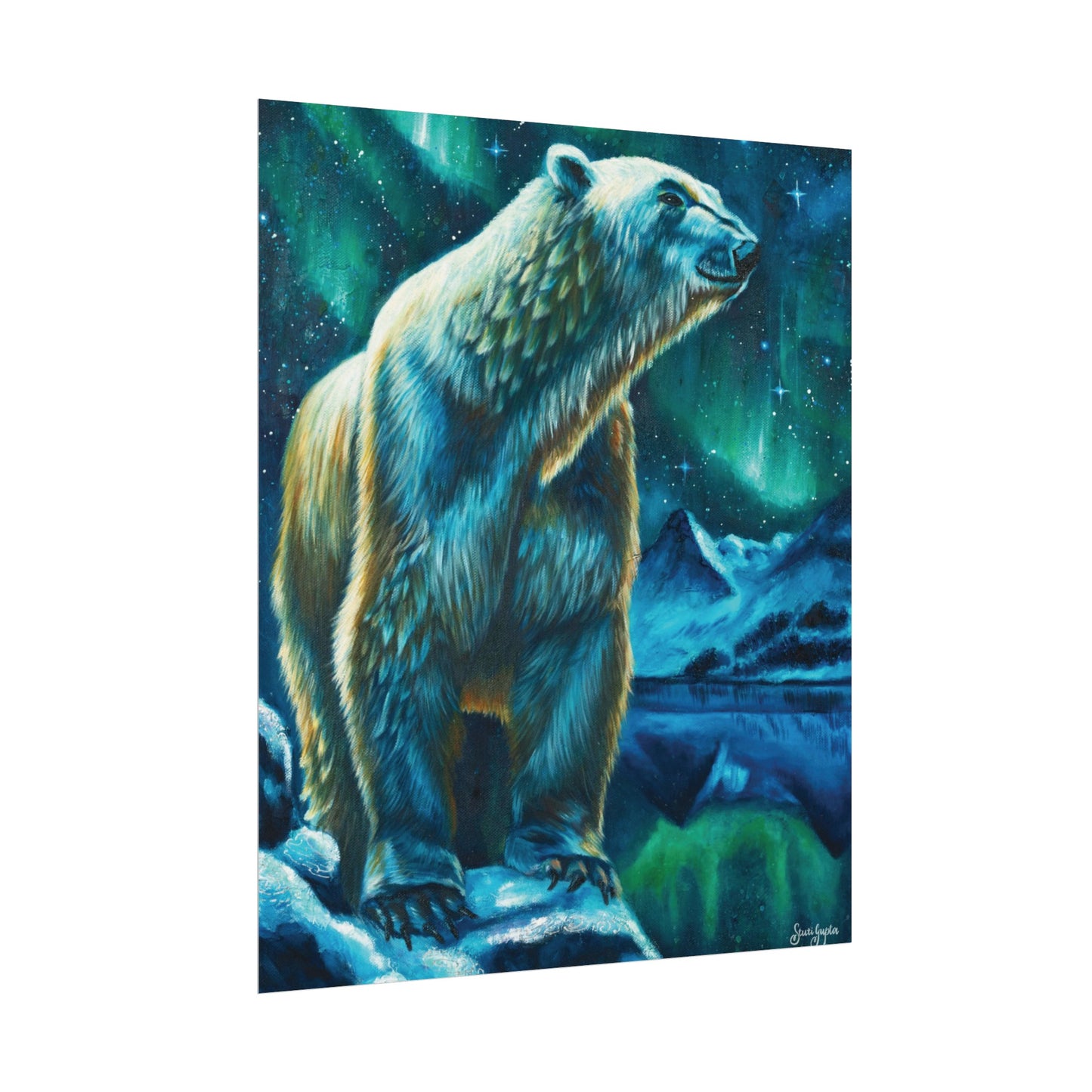 Textured Watercolor Matte Posters