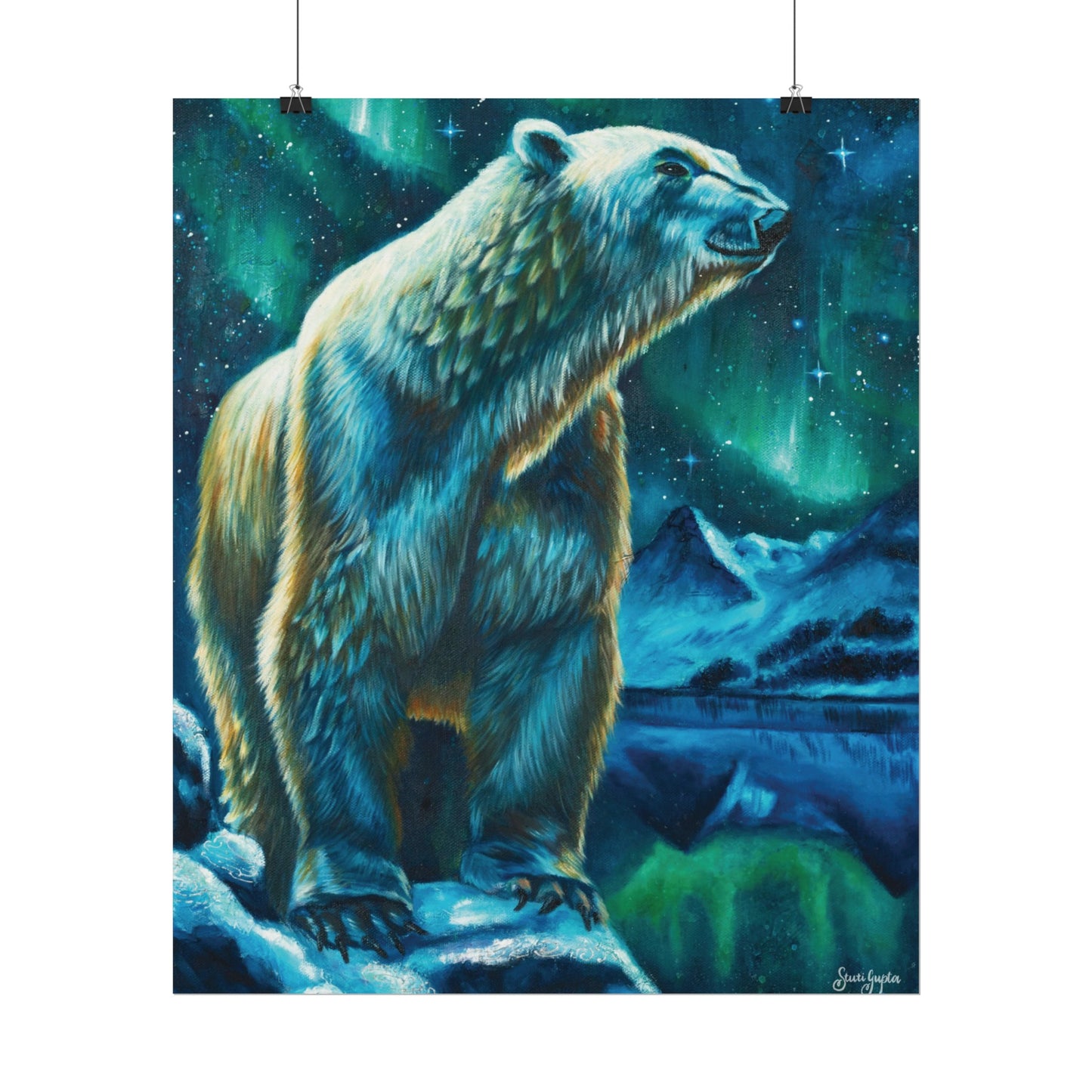 Textured Watercolor Matte Posters