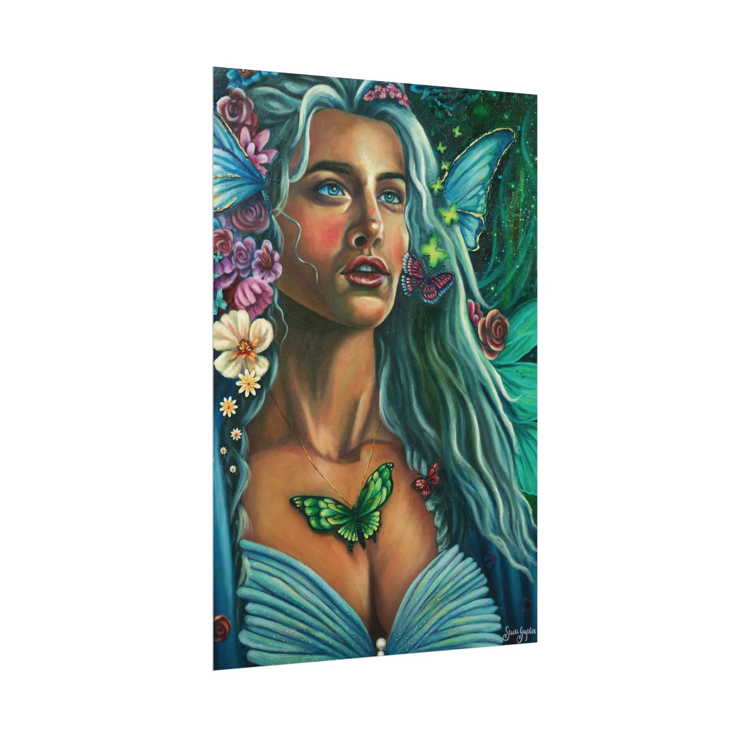 Textured Watercolor Matte Posters