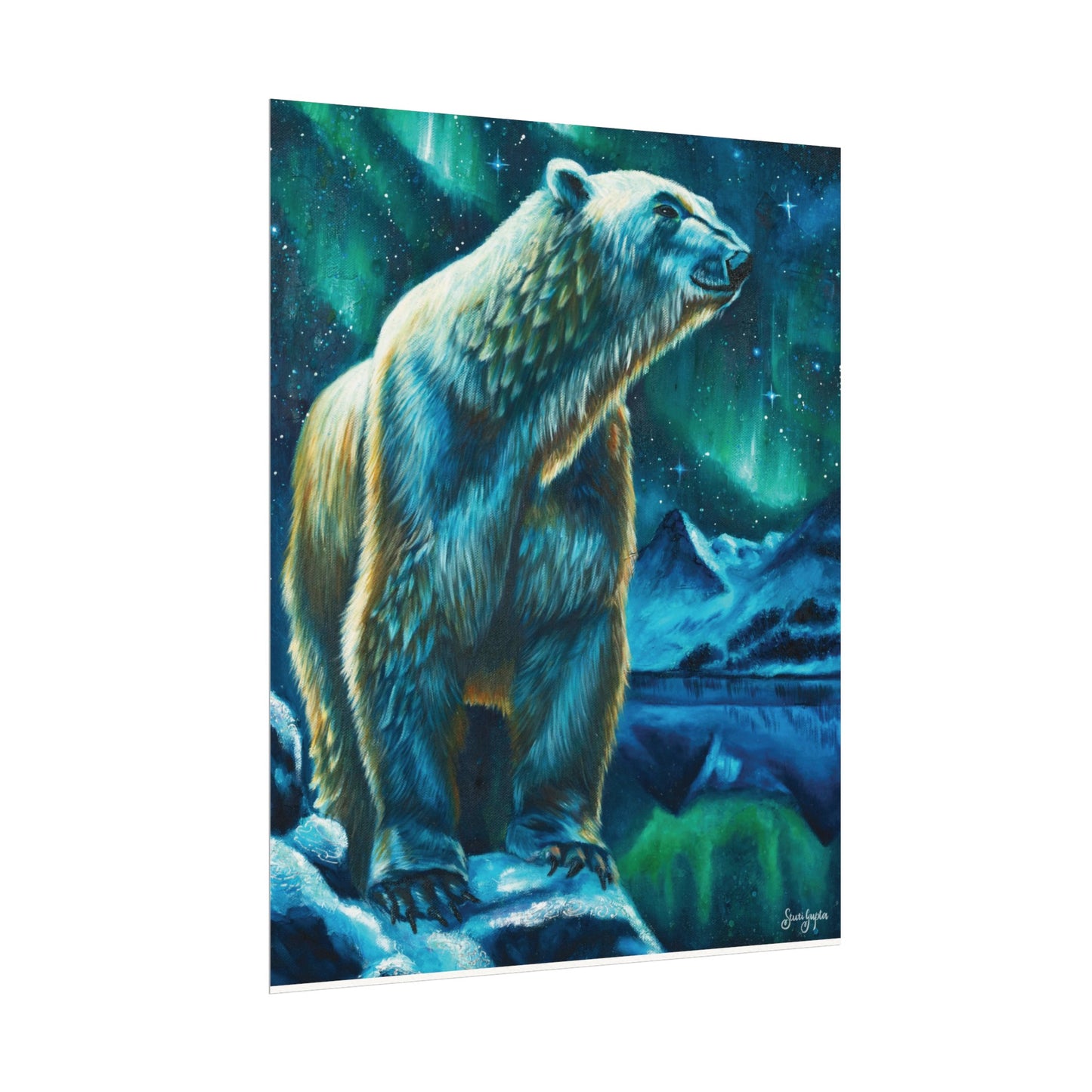 Textured Watercolor Matte Posters