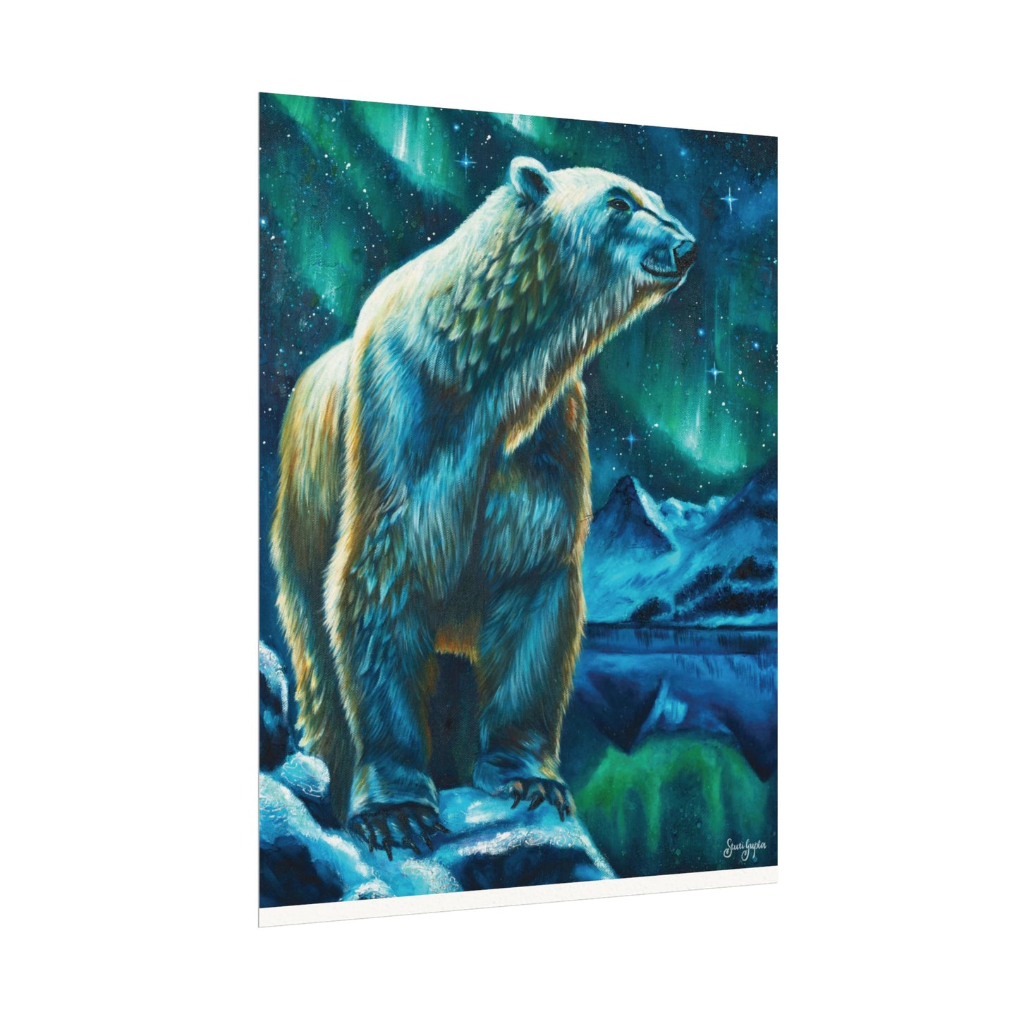 Textured Watercolor Matte Posters