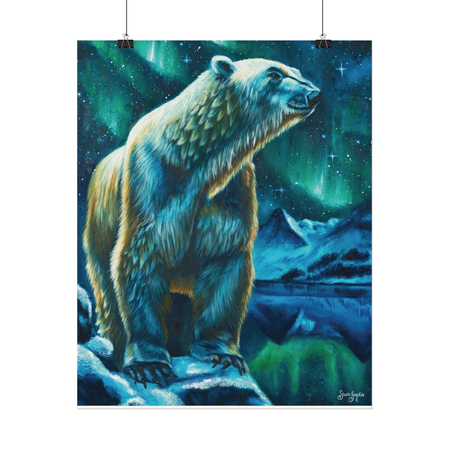 Textured Watercolor Matte Posters