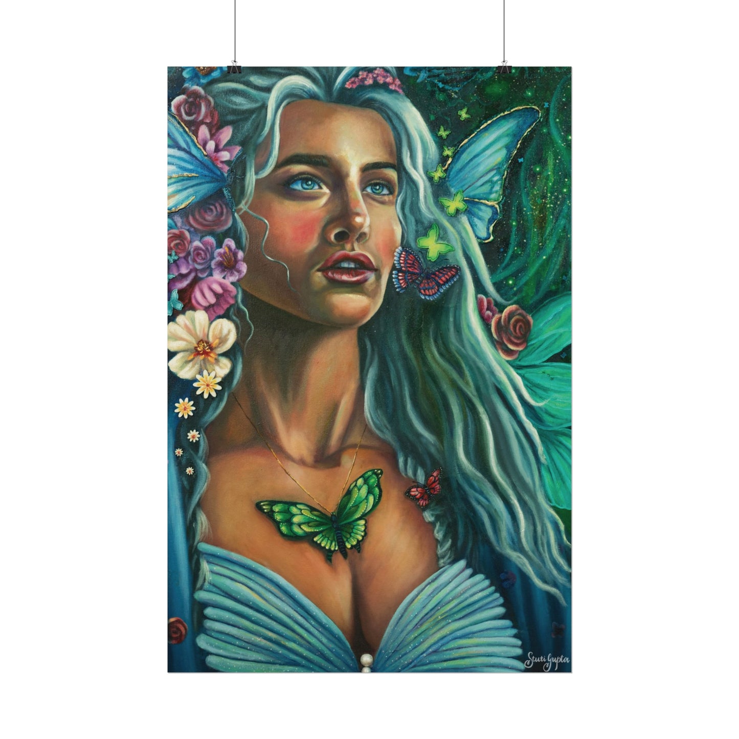 Textured Watercolor Matte Posters