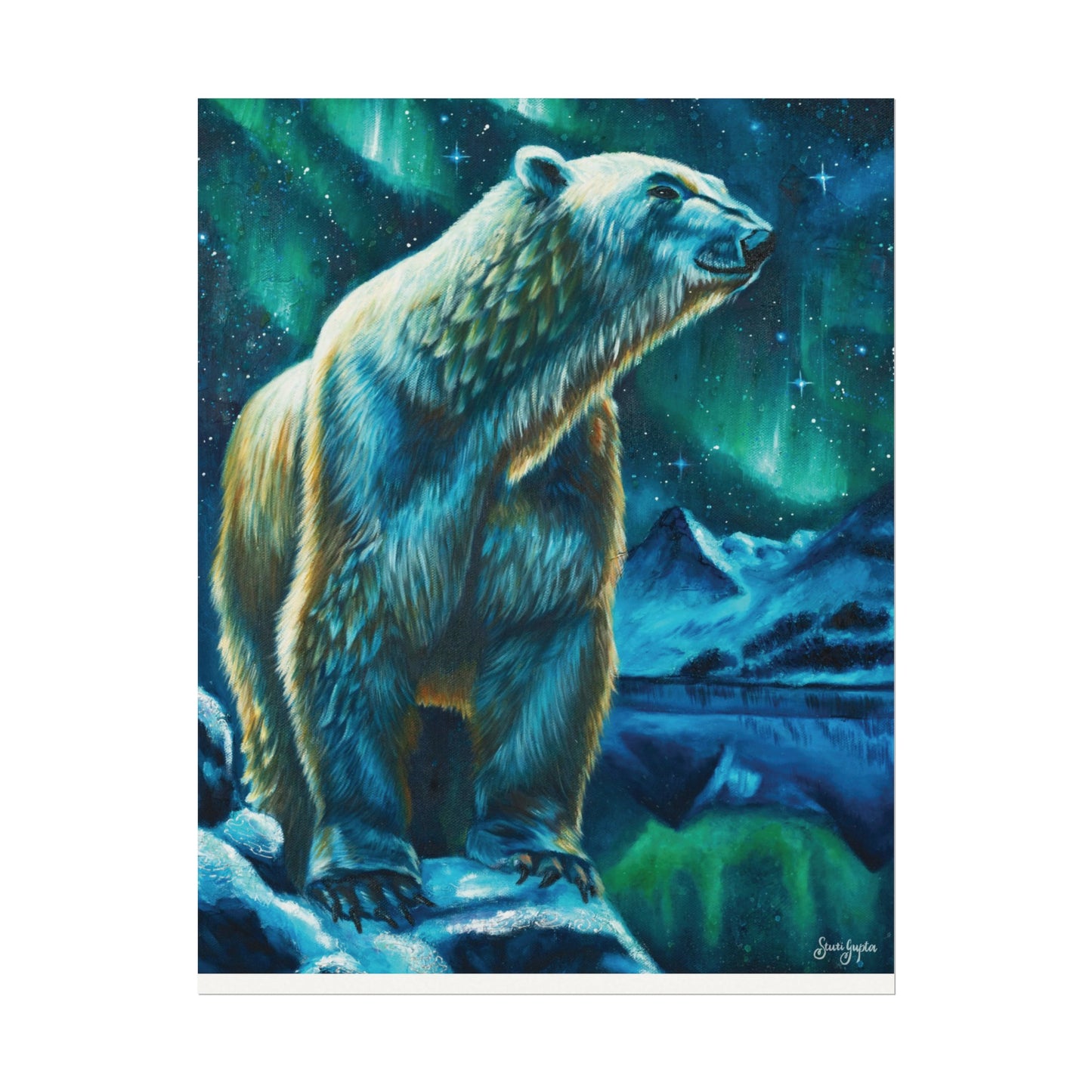 Textured Watercolor Matte Posters