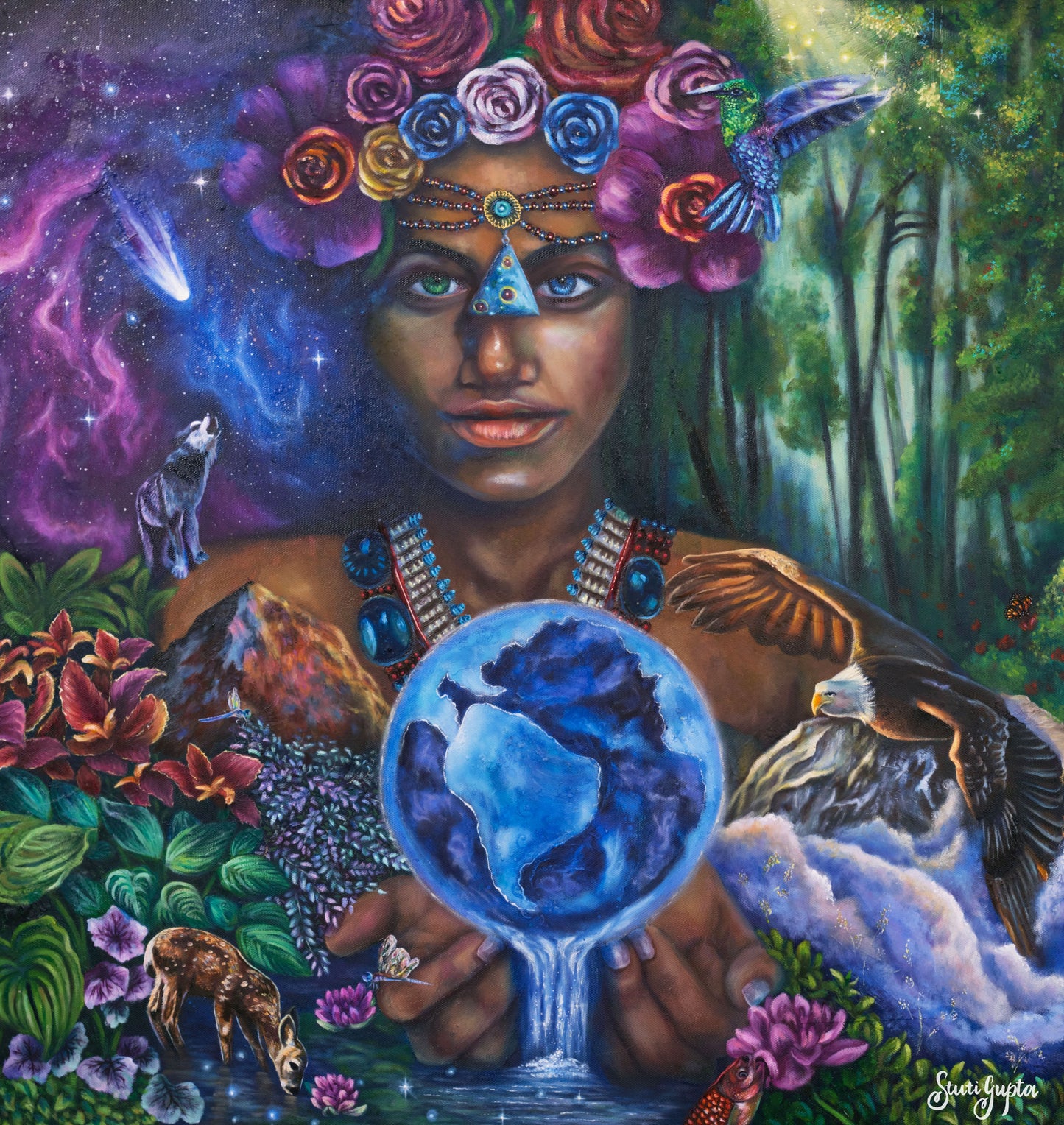 Oneness:Earth's Interconnected Symphonies